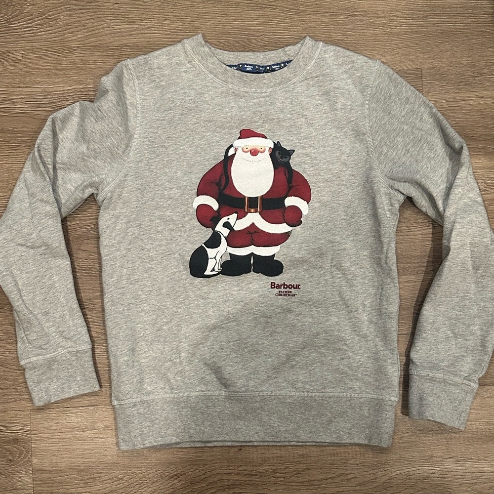 Barbour Christmas sweatshirt